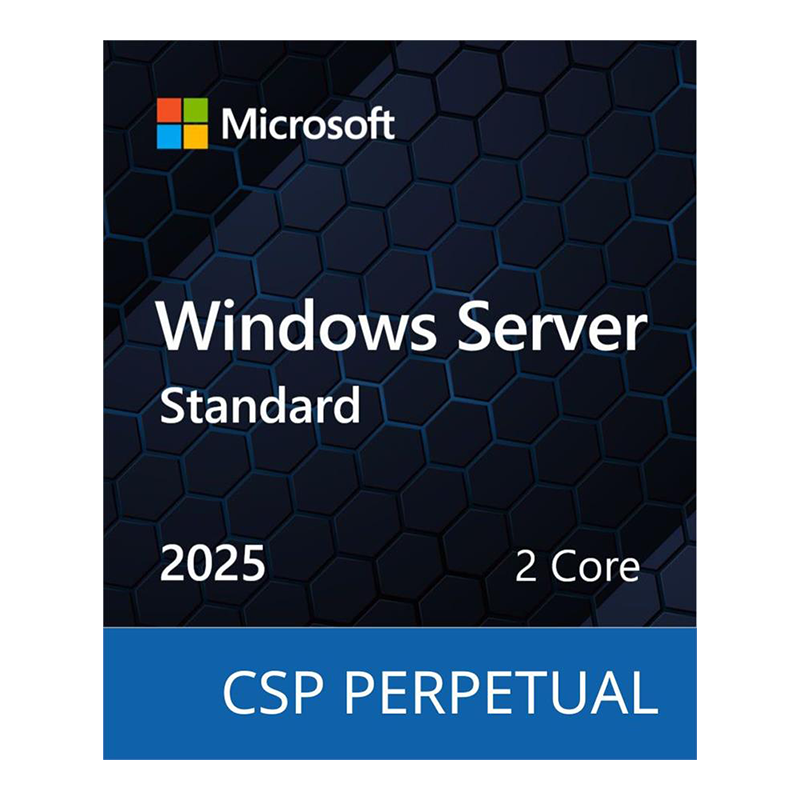 Microsoft Windows Server 2025 Standard - 2 Core (DG7GMGF0PWHC-0006)